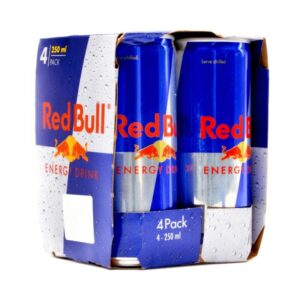 Red Bull Drink Can (Pack of 4) - 250ml